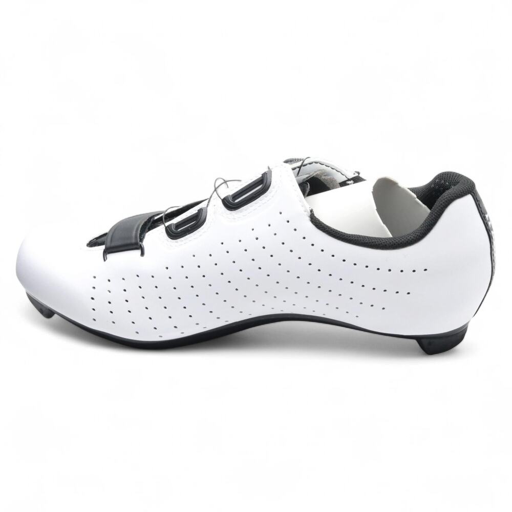 FIZIK TEMPO OVERCURVE R5 WHITE 40.5 (8 US), ROAD CYCLING BOA SHOES